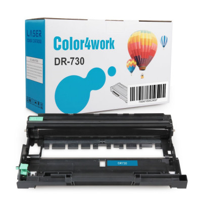 Color4work Compatible Drum Unit Brother DR730 DR-730 1-Pack, use for Brother HL-L2350DW DCP-L2550DW MFC-L2710DW MFC-L2750DW HL-L2395DW HL-L2390DW HL-L2370DW Printer